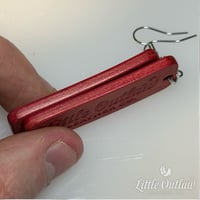Image 3 of Leather Earrings - Various Colors