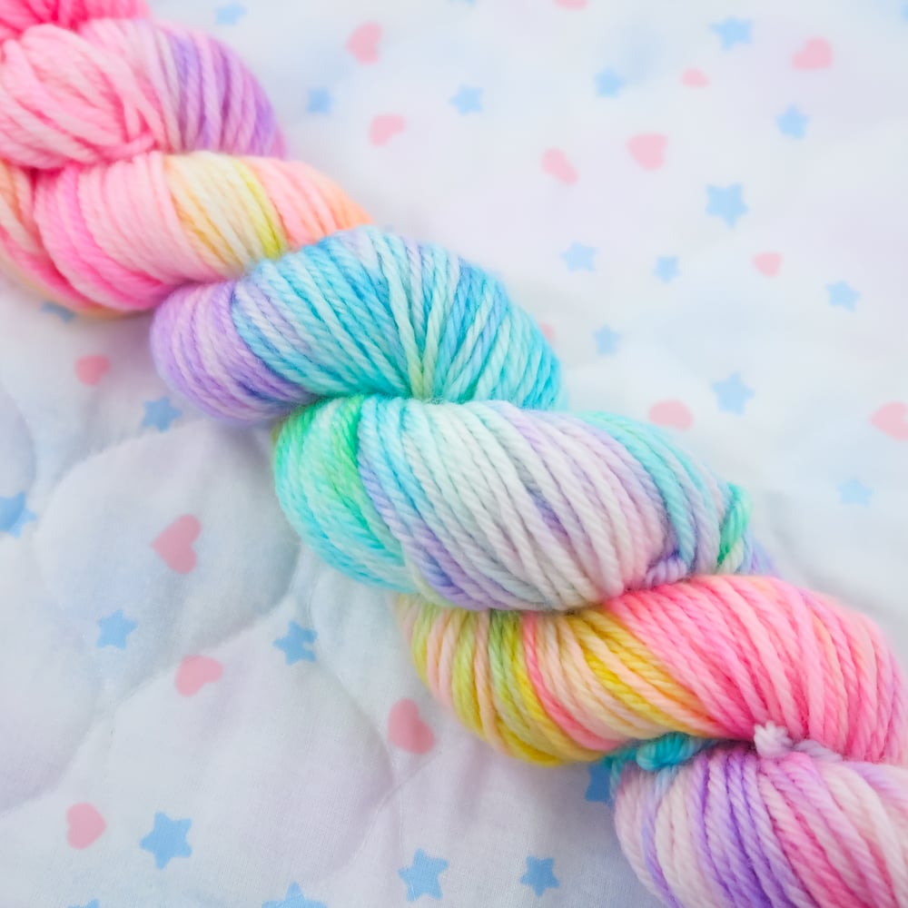 Worsted Yarn: Rainbow