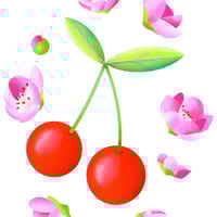 Image 2 of Kirschallerlei Klappkarte