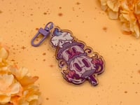 Image 4 of Chandelure Dango Double-Sided Keychain