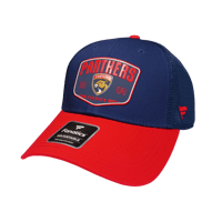 Image 1 of Fanatics Florida Panthers Hat Cap Mens Snapback Adjustable NHL Blue Red OSFM New