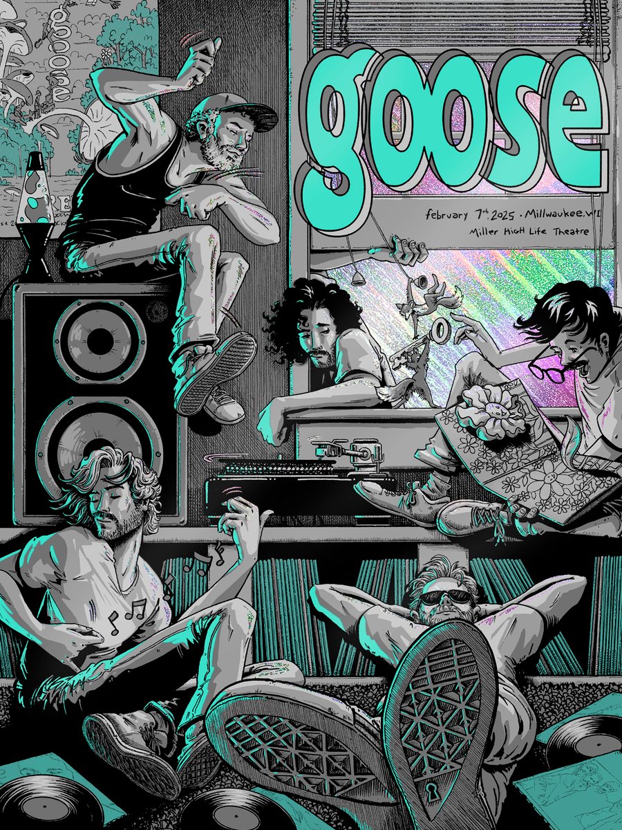 Image of Goose - Milwaukee 2025 - Noir/Chroma Crash HoloFoil