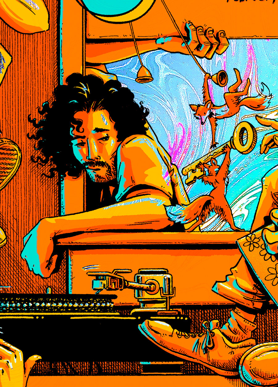 Image of Goose - Milwaukee 2025 - Hazy Waves HoloFoil