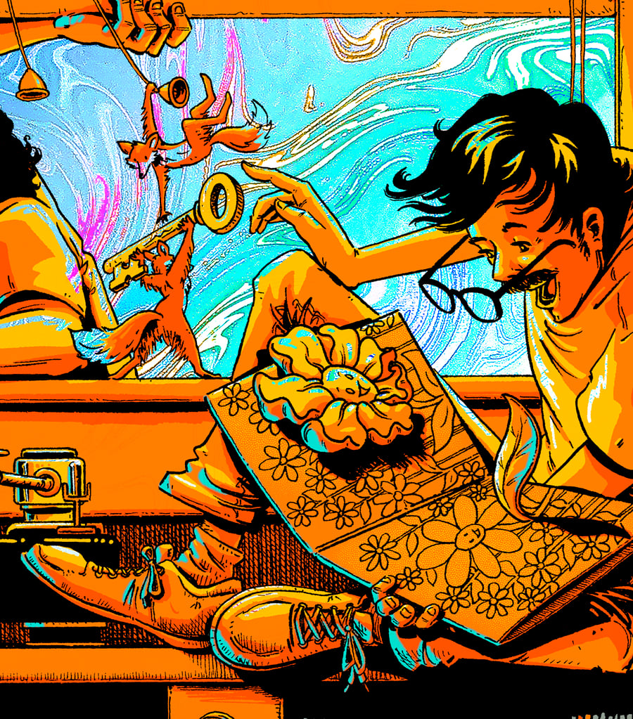 Image of Goose - Milwaukee 2025 - Hazy Waves HoloFoil