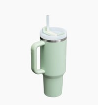 Image 2 of Stanley™️ Classic “ MATCHA CREAM” | 40 Oz. Quencher FlowState Tumbler