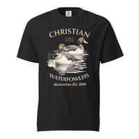 Image 1 of Christian Waterfowlers Pintails Unisex garment-dyed heavyweight t-shirt