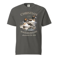 Image 4 of Christian Waterfowlers Pintails Unisex garment-dyed heavyweight t-shirt