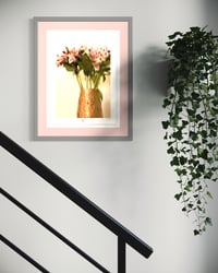Image 4 of SOFT FLOWER & VASE (24X18)