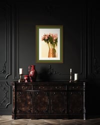 Image 2 of SOFT FLOWER & VASE (36X24)