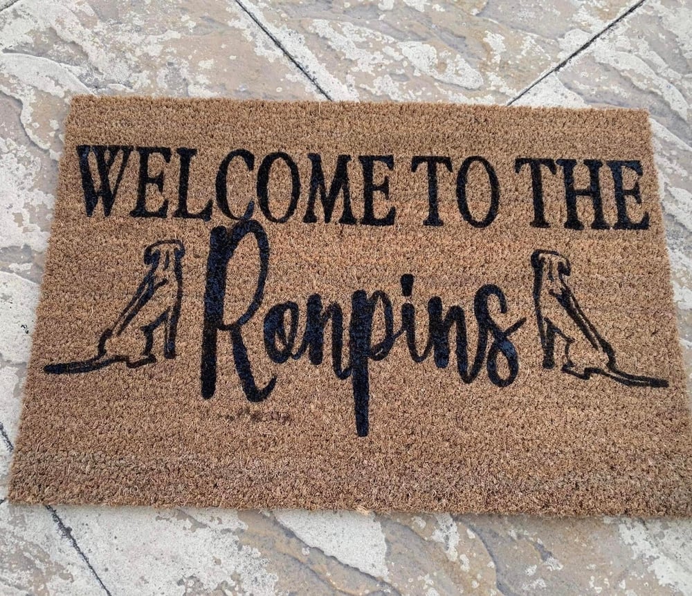 Image of Custom design door mat. Design your own personalised door mat. Tell me what you want. House warmi...