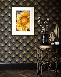 Image 4 of AN UNUSUAL SUNFLOWER (24X18)