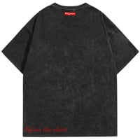 Image 2 of Polémarz  God v Demon time Vintage Washed Tee
