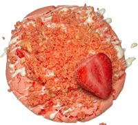 Strawberry Shortcake Drizzle Crunch Cookie