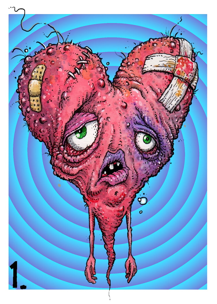 TOUGH LOVE limited art prints