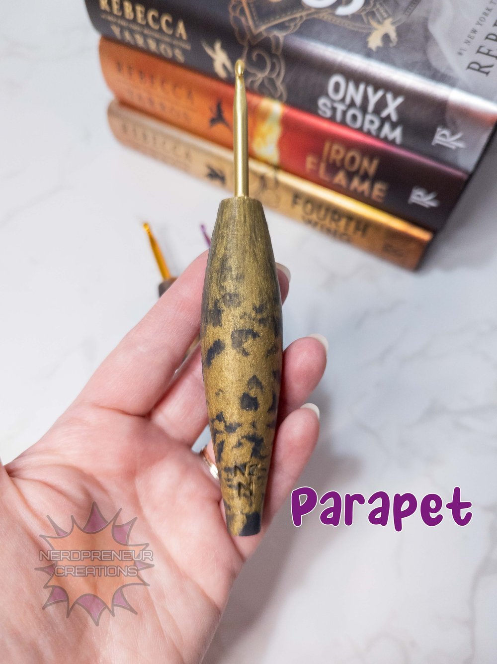 Image of Bookish Adventure Squishy Grips Sleek 2.0 Interchangeable Silicone Crochet Hook Grip
