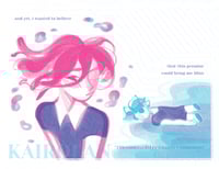 Image 3 of 「houseki no kuni」cinnaphos riso zine/4 pc print set