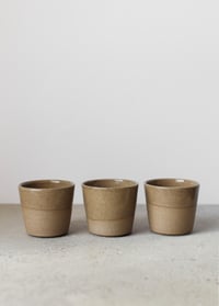 Image 3 of Brown flat white cup