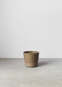 Image 2 of Brown flat white cup