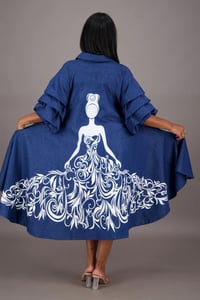 Image 1 of The Beautiful Look of Meditation Hi Low Duster