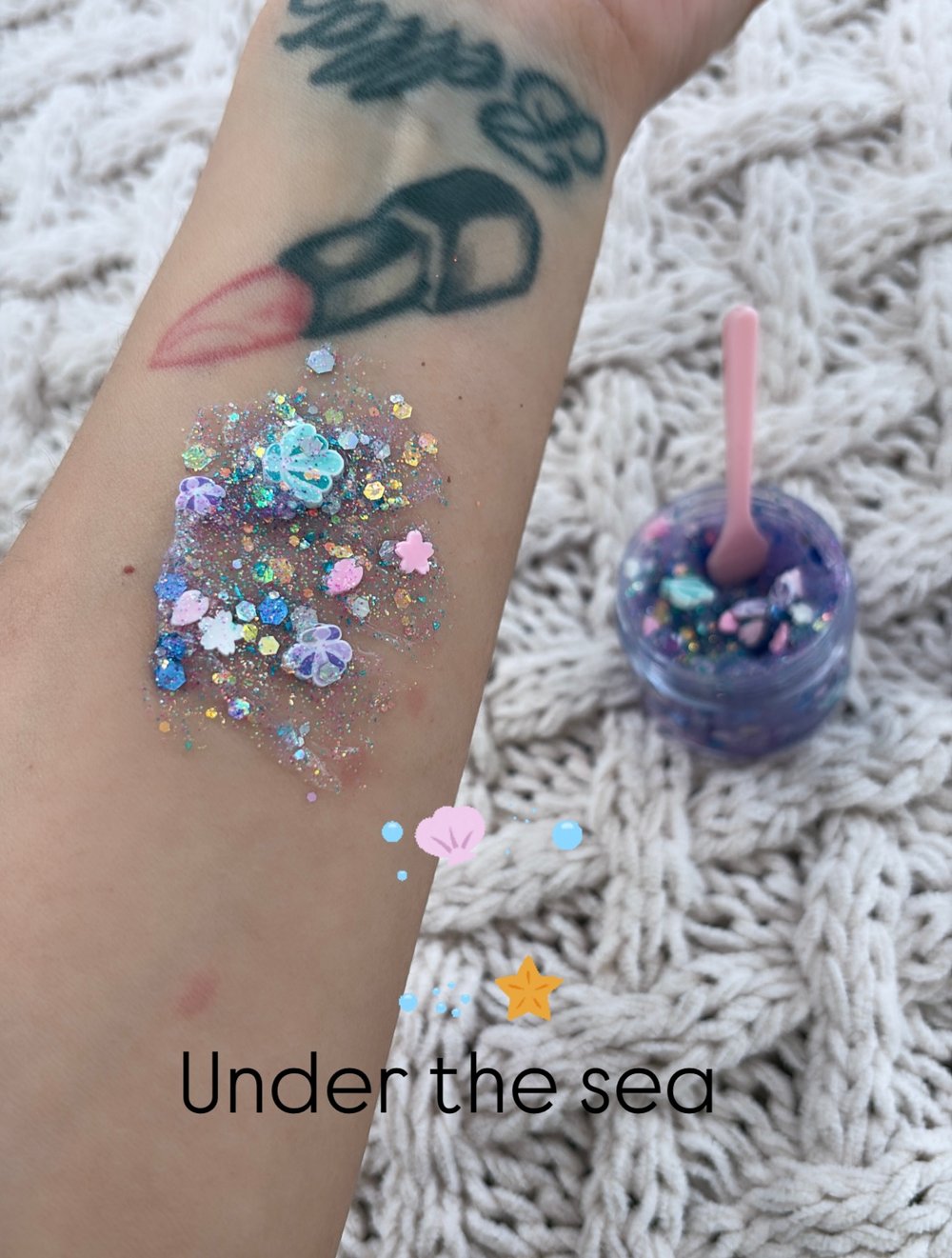 Under the sea 🌊 hair & body gel 