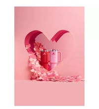Image 1 of Stanley™️ Valentine’s Quencher “Sweet Hearts or Ruby Hearts” | 40 Oz. FlowState