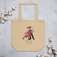 Image 2 of BLOOM TANGO | Eco Tote Bag Natural