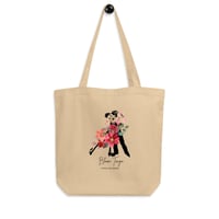 Image 3 of BLOOM TANGO | Eco Tote Bag Natural