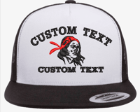 Image 4 of Tarahumara Custom Text Snapback Hat