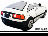 Image 2 of Fujiwara Tofu Cafe AE85 Plush Cushion Toy (Valentine Lonely Driver Special)