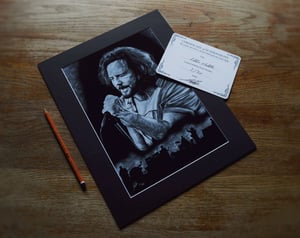 Eddie Vedder - (Limited Edition Print of 30)