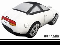 Image 2 of Fujiwara Tofu Cafe 180SX Plush Cushion Toy (Valentine Lonely Driver Special)