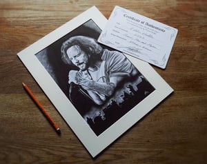 Eddie Vedder - (Original Drawing)