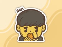 Image 1 of Mashle 3 Inch Sticker