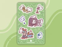 Image 1 of Ghost Series 2 Sticker Sheet