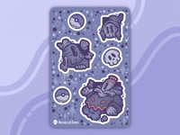 Image 1 of Dusknoir Sticker Sheet