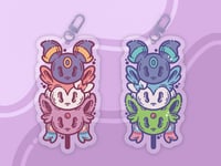 Image 1 of Eeveelutions Dango Double-Sided Keychain