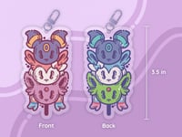 Image 2 of Eeveelutions Dango Double-Sided Keychain