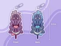 Image 2 of Gengar Dango Double-Sided Keychain