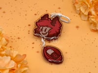 Image 3 of Alastor Double-Sided Dangle Keychain