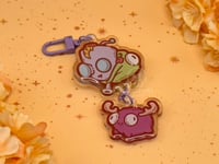 Image 3 of Gir Double-Sided Dangle Keychain
