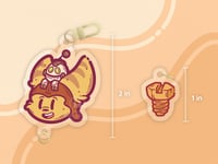 Image 2 of Ratchet and Clank Double-Sided Dangle Keychain