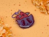 Image 3 of Witchdagger Mae Double-Sided Keychain