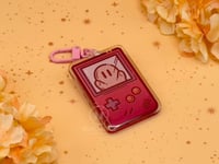 Image 3 of Game Boy Ghost Double-Sided Keychain