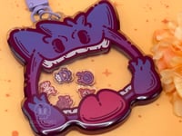 Image 4 of Gengar Double-Sided Shaker Keychain
