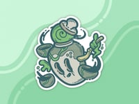 Image 1 of Poltchageist 3 Inch Sticker