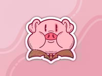 Image 1 of Waddles 3 Inch Sticker