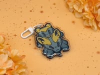 Image 4 of Lucario Double-Sided Keychain