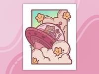 Cookie Cat 8x10 Art Print