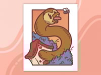 Hootcifer 8x10 Art Print