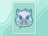 Inosuke 5x7 Art Print